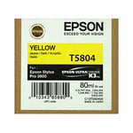 Epson T5804 inkt cartridge geel (origineel)