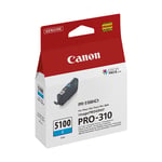 Canon PFI-5100C inktcartridge cyaan (origineel)