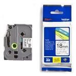 Brother TZe-141 tape zwart op transparant 18 mm origineel