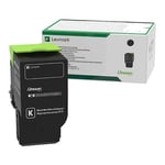 Lexmark C242XK0 toner cartridge zwart extra hoge capaciteit (origineel)