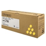 Ricoh type SP C730DN toner cartridge geel (origineel)