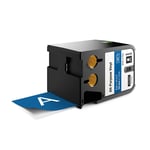 DYMO 1868780 XTL tape vinyl wit op blauw 54mm (origineel)