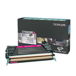 Lexmark C734A1MG toner cartridge magenta (origineel)