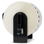 Brother DK-44605 verwijderbare papiertape geel (huismerk)