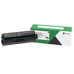 Lexmark C332HK0 toner cartridge zwart hoge capaciteit (origineel)