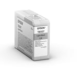 Epson T8507 inkt cartridge licht zwart (origineel)