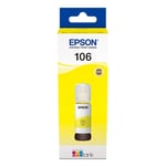 Epson 106 inktfles geel (origineel)
