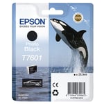 Epson T7601 inkt cartridge foto zwart (origineel)