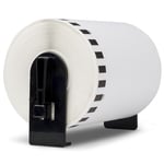 Brother DK-22243 permanent hechtende papiertape wit (huismerk)