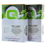 Brother LC-1000 inktcartridge zwart 2 stuks (huismerk)