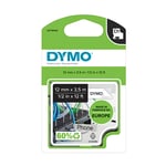 DYMO 16957 - 3,5m zwart op wit / flexibel nylon tape / zelfklevend / 12mm (origineel)