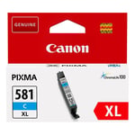 Canon CLI-581C XL inktcartridge cyaan hoge capaciteit (origineel)