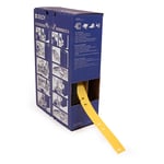Brady BM-10x75-7643-YL polyurethaan tags geel | 10 mm x 75 mm (origineel)