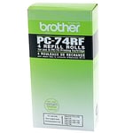 Brother PC-74RF donorrollen zwart ( 4 stuks ) origineel