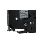 Brother TZe-S221 - 8m zwart op wit / gelamineerd tape / sterk klevend / 9mm (huismerk)