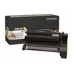 Lexmark 10B042Y toner cartridge geel hoge capaciteit (origineel)