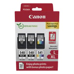 Canon 2X PG-540L/CL-541XL photo value bundel (origineel)