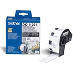 Brother DK-11221 vierkant label wit / 17mm x 87mm (origineel)