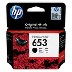 HP 3YM75AE inktcartridge zwart nr. 653 (origineel)