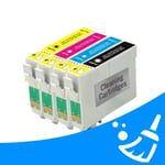 Epson T0791 serie reinigingscartridges ( BK / C / M / Y / LC / LM ) huismerk