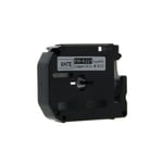 Brother MK221 - 8m zwart op wit / niet-gelamineerd tape / 9mm (huismerk)