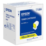 Epson S050747 toner cartridge geel (origineel)