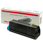 OKI 42127454 toner cartridge geel hoge capaciteit (origineel)