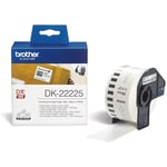 Brother DK-22225 continue papiertape wit / 38mm x 30.48m (origineel)