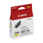 Canon PFI-5100Y inktcartridge geel (origineel)