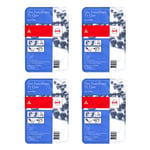 OCE 29800057 serie toner cartridge cyaan (4X 1060011491)