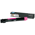 Lexmark X950X2MG toner cartridge magenta extra hoge capaciteit (origineel)