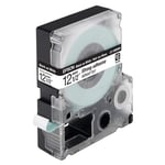 Epson LC-4WBW9 - 9m zwart op wit / gelamineerd tape / extra klevend / 12mm (origineel)
