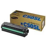 Samsung CLT-C505L toner cartridge cyaan (origineel)