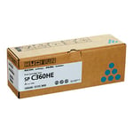Ricoh 408185 toner cartridge cyaan hoge capaciteit (origineel)