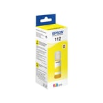 Epson 112 inktfles geel (origineel)
