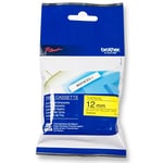 Brother M-K631BZ tape zwart op geel 12 mm origineel