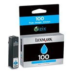Lexmark 14N0900 inkt cartridge cyaan nr. 100 (origineel)