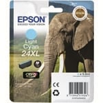 Epson T2435 inkt cartridge licht cyaan hoge capaciteit nr. 24XL (origineel)
