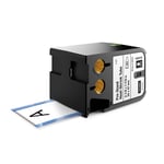 DYMO 1868734 XTL voorgesneden krimpkous tape zwart op wit 54mm (origineel)