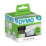 DYMO S0929100 afspraak- en naambadgekaartjes niet-zelfklevend 51mm x 89mm (origineel)