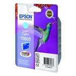 Epson T0805 inkt cartridge licht cyaan (origineel)