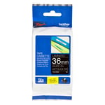 Brother TZe-M365 tape wit op mat zwart 36mm x 8m (origineel)