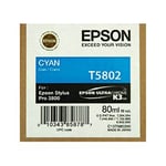 Epson T5802 inkt cartridge foto cyaan (origineel)
