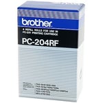 Brother PC-204RF donorrollen zwart ( 4 stuks ) origineel