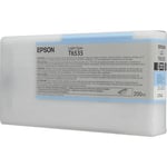 Epson T6535 inkt cartridge licht cyaan (origineel)