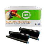 Panasonic KX-FA54X faxrol zwart ( 2 stuks ) huismerk