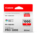 Canon PFI-1000R inktcartridge rood