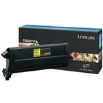 Lexmark C9202YH toner cartridge geel (origineel)