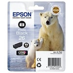 Epson T2611 inkt cartridge foto zwart nr. 26 (origineel)