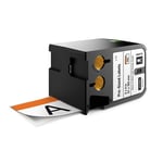 DYMO 1868713 XTL voorgesneden veiligheidslabels met oranje header 51mm x 102mm (origineel)